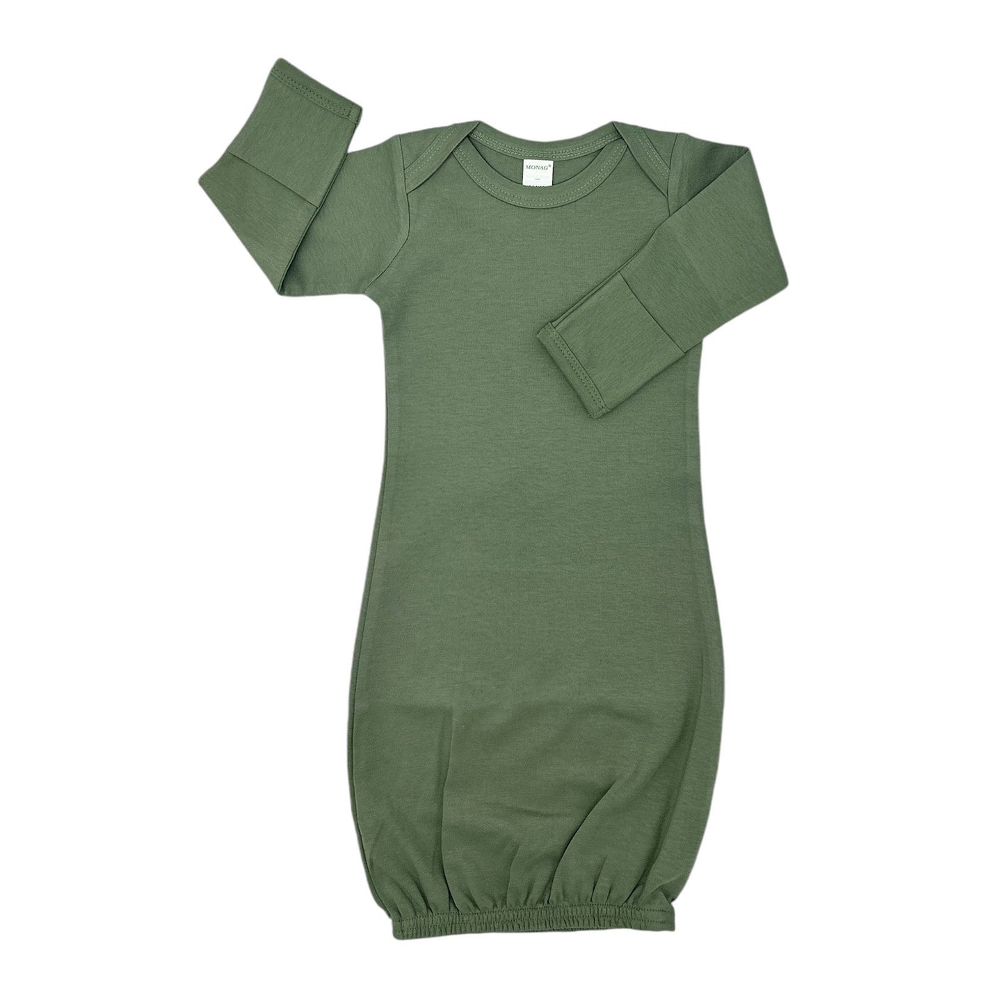 Infant Gown Cactus Green